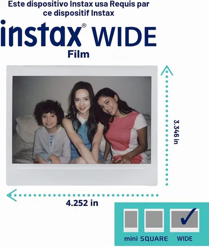 Vista 7 de Impresora Fujifilm Instax Link Wide - Mocha Gris