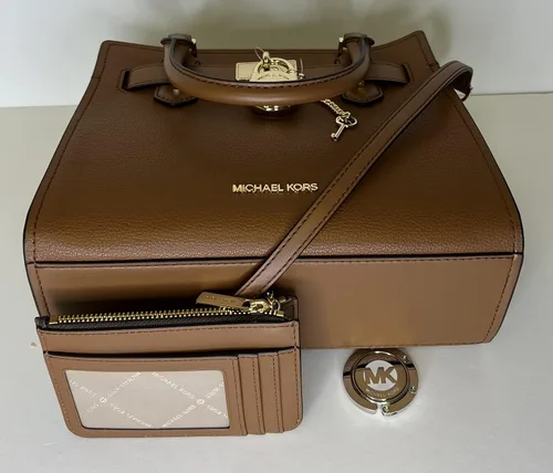 Vista 4 de Michael Kors MICHAEL Michael Kors Hamilton SM - Bolsa con gancho para monedero SM TZ