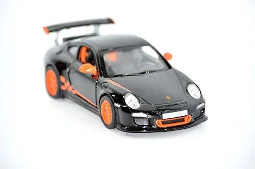 Vista 2 de KiNSMART - Porsche 911 GT3 RS Escala 1:36 5" Die Cast Metal Modelo Juguete Deportivo (4SET)