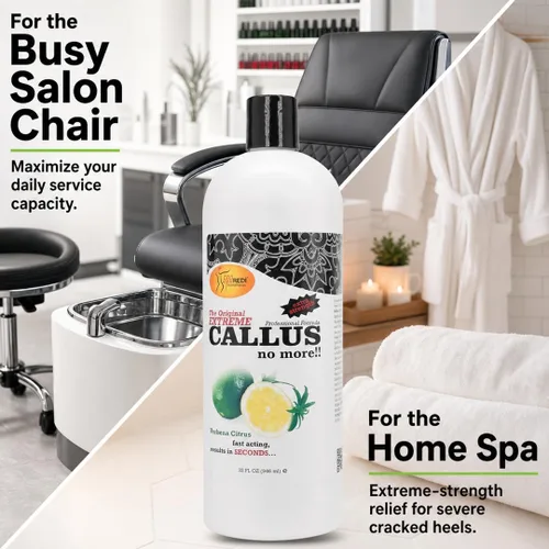 Vista 6 de SPA REDI - Gel removedor de callos para pies - Cuidado profesional de pies de pedicura - Elimina los callos más duros en segundos y suaviza los Lima