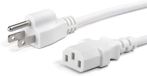 Vista 2 de [Listado UL] GJS Gourmet Cable de alimentación de repuesto compatible con todos los fabricantes de leche de soja (negro)