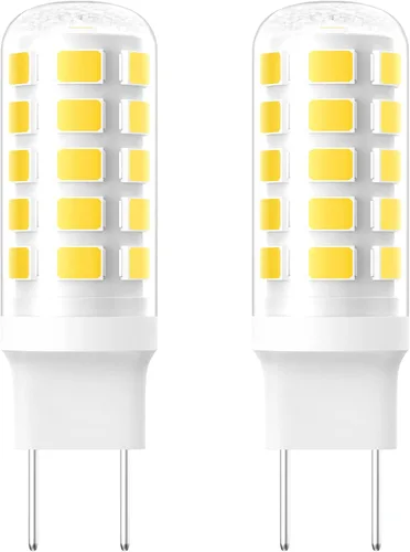 Vista 8 de Bombilla LED G8 regulable, bombilla de microondas de 120V 50W de repuesto para campana extractora de microondas GE, bombilla de luz para cocina Luz