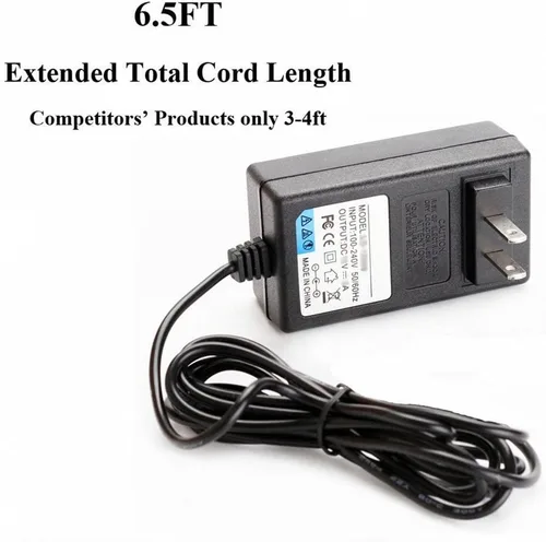Vista 2 de Adaptador de CA de 12 V para MTD Troy Bilt Yard Man 725-06121A Cable de cargador de cortacésped PSU