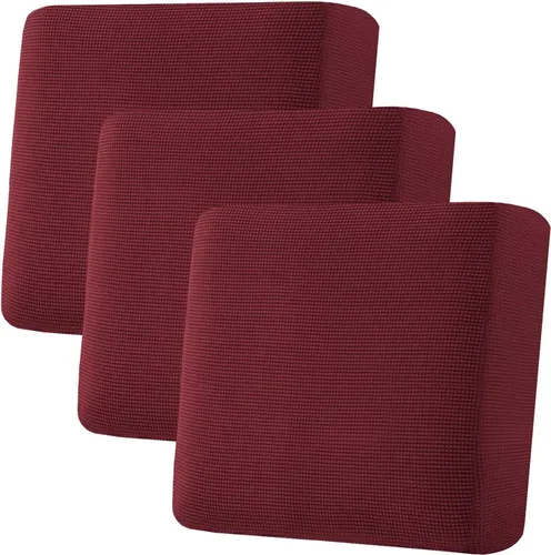 Vista 126 de H.VERSAILTEX Fundas de Cojín de Asiento Individuales Super Elásticas Fundas de Sofá Fundas de Cojín de Sofá Fundas Deslizables Juegos Tela de Sarga