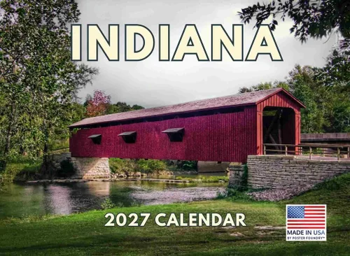 Vista 10 de Calendario de Alabama 2026 para pared, 12 meses, mensual, recuerdos escénicos de AL Hecho en Estados Unidos