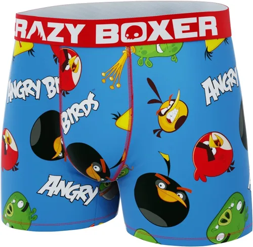 Vista 2 de CRAZYBOXER Calzoncillos tipo bóxer para hombre de Angry Bird Attack