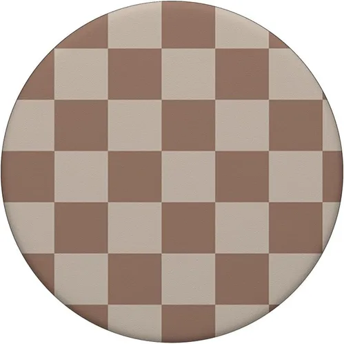 Vista 3 de PopSockets - PopSockets de tablero de ajedrez grande con diseño de cuadros