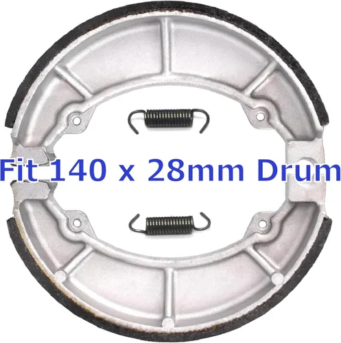 Vista 4 de Zapatas de freno para Honda Big Red 250 ATC250ES ATC250SX 1985 1986 1987 ATC 250 ES SX Frenos delanteros traseros Tambor H306 H315 MC0371 MC0375