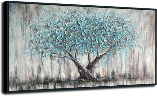 Vista 8 de Arjun Lienzo decorativo para pared, diseño de lago y montaña, cielo, naturaleza, paisaje, barco, ilustración, pintura escénica moderna, enmarcada