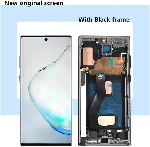 Vista 3 de AMOLED Galaxy NOTE10 Plus - Reemplazo de pantalla original de 6.8 pulgadas para Samsung Galaxy Note10plus 5G N975U N976U pantalla táctil