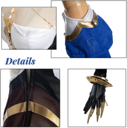 Vista 9 de Nuoqi Venti Cosplay Raiden Shogun Cosplay Yae Miko Cosplay Genshin Impact Cosplay Disfraces