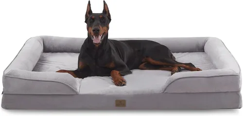 Vista 17 de Bedfolks - Cama ortopédica extra pequeña para perros, cama de sofá impermeable para perros pequeños y gatos, sofá de espuma en forma de huevo