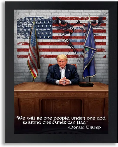 Vista 23 de Póster enmarcado para decoración de pared de la inauguración del presidente Joe Biden Póster de orgullo político de Estados Unidos y regalos