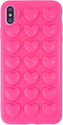 Vista 34 de Funda para iPhone 11 para mujer, funda de gel Kawaii 3D Pop Bubble Heart Kawaii, linda funda para iPhone 11 de 6.1 pulgadas, color negro