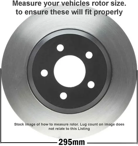 Vista 29 de Detroit Axle - Rotores de freno delantero para 04-13 Mazda 3 Rotores de frenos de disco 06-15 Mazda 5 Reemplazo: Rotor regular delantero de 11.81