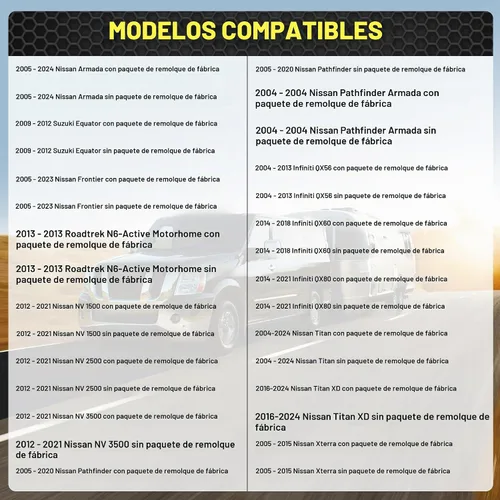 Vista 4 de Oyviny Adaptador de cableado de control de freno 3050-P para Nissan Titan 2004-2024/Armada/Frontier 2005-2024/NV 2012-2021/Pathfinder