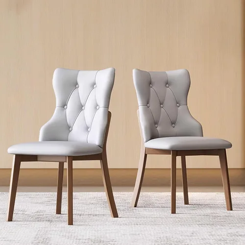 Vista 17 de Upholstered Dining Chairs Set, Modern Kitchen Dining Chairs Backrest Reading Office Desk Chair, for Living Room & Bedroom, Living Room, Home