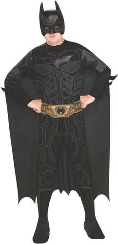 Vista 3 de Disfraz para niño de Batman el Caballero Nocturno Asciende, con máscara y capa