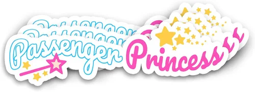 Vista 7 de 314PI - Adhesivo troquelado de princesa para asistente de agua de princesa, calcomanías de vinilo para espejo, automóvil, laptop, teléfono, botellas