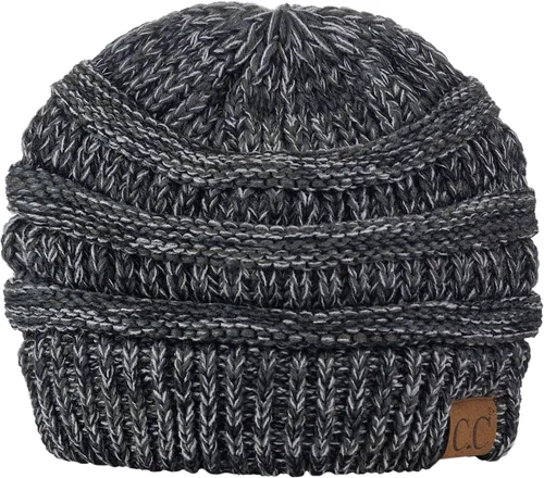 Vista 285 de C.C Trendy Warm Chunky Soft Stretch Cable Knit Beanie