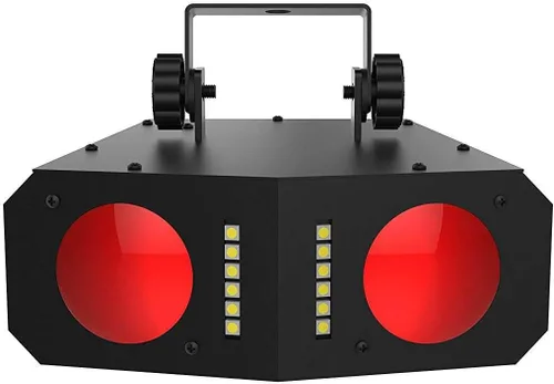 Vista 2 de CHAUVET DJ Luz de efecto LED Duo Moon Plug-and-Play con efecto Moonflower y estroboscópico