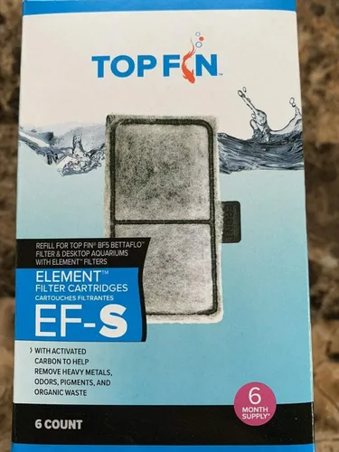 Vista 2 de Top Fin Тор Fіn Fіsh Тank Еlеmеnt Fіltег Сaгbоn Сaгtгіdgеs ЕF-S 6 Моnth Suрlу 2.1 х 3.7