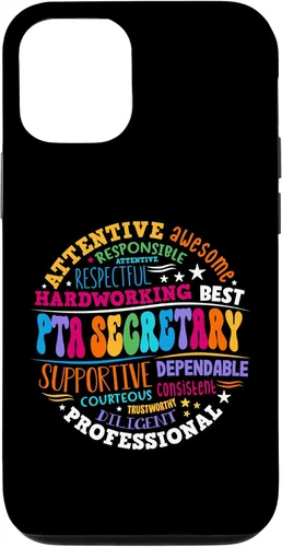 Vista 26 de iPhone 16 Parents Teacher Association Team Supporter PTA Secretary Case