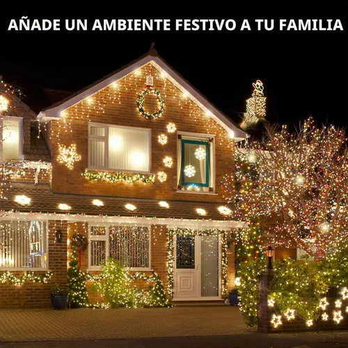 Vista 7 de Clips de canalón para colgar luces al aire libre, plástico translúcido, 100
