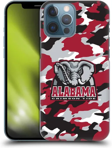 Vista 8 de Head Case Designs Funda rígida con licencia oficial de la Universidad de Alabama UA Bama compatible con Apple iPhone 13 Pro Max