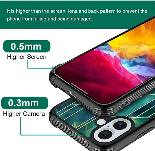 Vista 745 de Funda compatible con iPhone 15, diseño de elefantes africanos, diseño increíble a prueba de golpes, antiarañazos, carcasa trasera de policarbonato