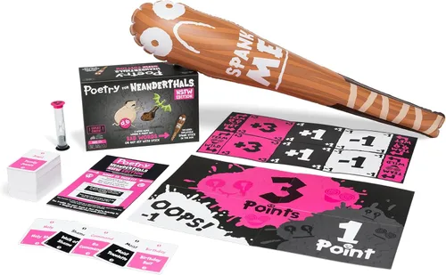 Vista 3 de Exploding Kittens Poetry for Neanderthals NSFW, 2+ Players, Ages 17+