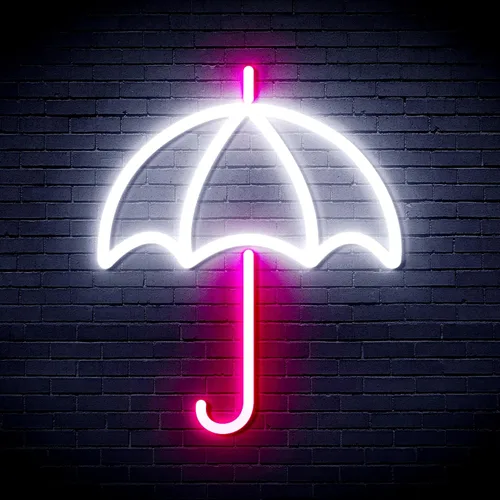 Vista 33 de ADVPRO Paraguas Flex Silicona LED Neon Sign - Púrpura - st16s33-fnu0016-p