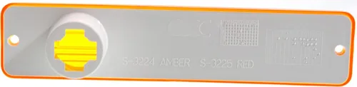 Vista 5 de Garage-Pro Juego de lentes de marcador lateral compatibles con Jeep CJ5 1968-1983, CJ6 1968-1971, 1975, CJ7 1976-1986, Grand Wagoneer 1984-1991