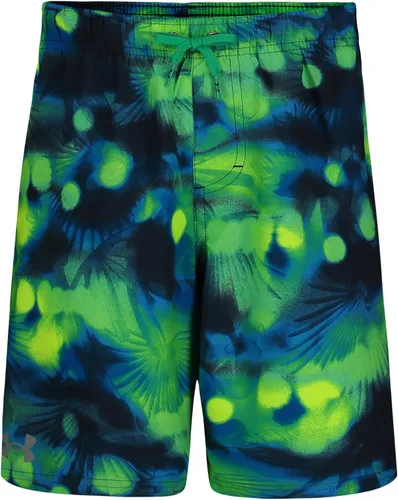 Vista 45 de Under Armour Boys' Volley Swim Trunks with UPF 50+ Sun Protection Velocidad de la Academia