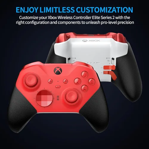 Vista 2 de Accesorios para Xbox Elite Controller Series 2 - 13 en 1 Palas de repuesto Palancas de pulgar Palillos analógicos Piezas de joystick Kit
