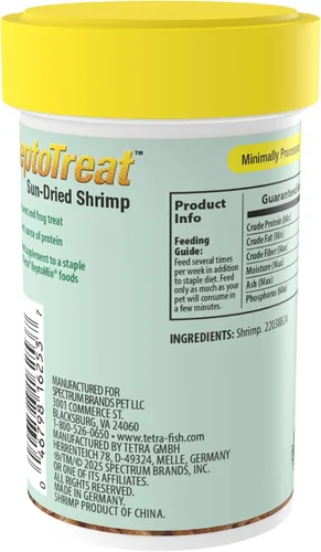 Vista 2 de Tetra TetraFauna Reptomin Gammarus Baby Gambas Treat, 6