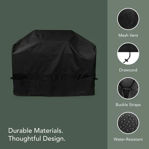 Vista 4 de Covermates Funda para parrilla – Funda resistente a la intemperie para exteriores, cubiertas de barbacoa de servicio pesado para cocina grande al