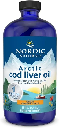 Vista 9 de Nordic Naturals Aceite de hígado de bacalao ártico, limón, 8 onzas, 1060 mg de Omega-3 totales con EPA y DHA, salud cardíaca y cerebral, inmunidad