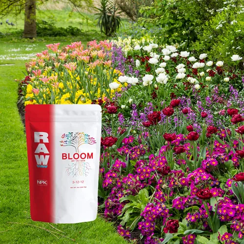 Vista 4 de RAW Todo en uno Bloom 2oz – Nutrición integral de plantas para flores florecientes – Uso hidropónico en interiores y exteriores