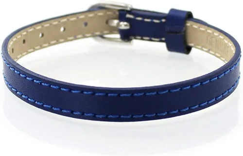 Vista 5 de Ginooars 10/20 pulseras de cuero genuino de 0.315 pulgadas (0.315 in), pulseras deslizantes para letras deslizantes de 0.315 pulgadas, dijes