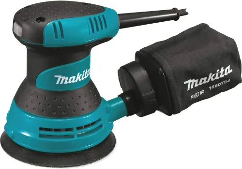 Vista 10 de Makita BO5030K - Lijadora orbital aleatoria de 5 pulgadas, con caja de herramientas (paquete de 3)