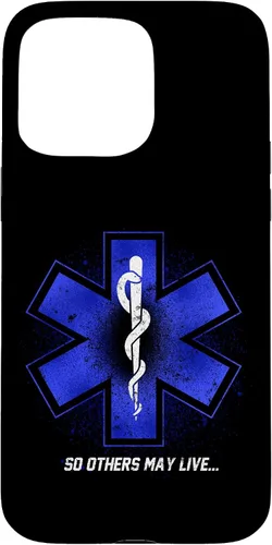 Vista 30 de iPhone 13 Pro Max EMT EMS Paramedic AMR para que otros puedan vivir... Funda