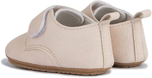 Vista 6 de HsdsBebe Zapatos Oxford de piel sintética con suela de goma suave, antideslizantes, para niños y niñas, para caminar, mocasines