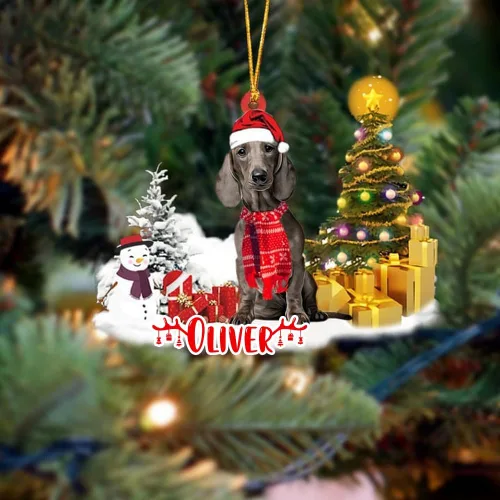 Vista 82 de NAZENTI Adorno personalizado de gato abisinio con árbol de pino, adorno de Navidad personalizado para perros amantes de las mascotas, colgante
