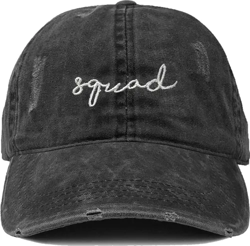 Vista 3 de Gorra de béisbol unisexual de algodón de perfil bajo para papá vintage desgastado Funky Junque