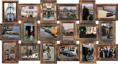 Vista 8 de Jerry & Maggie Marcos de fotos de collage de 4 x 6 pulgadas para decoración de pared, collage de 18 aperturas para colgar en la pared para fotos