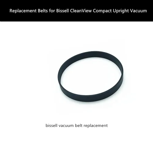 Vista 2 de Correas de repuesto para aspiradora vertical compacta Bissell CleanView, compatible con los modelos 3508 (2 correas)