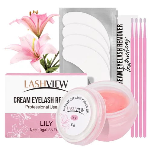 Vista 22 de LASHVIEW Pegamento para levantar pestañas, 2 unidades, adhesivo permanente para pestañas, sin irritación e inodoro, 0.2 fl oz*2