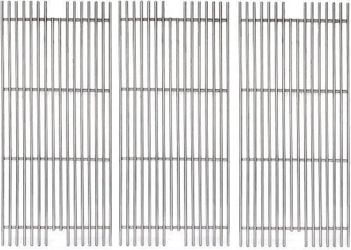 Vista 6 de S5492A (paquete de 2) rejillas de cocina de alambre de acero inoxidable de 23.25 pulgadas de repuesto para Viking VGBQ 30 en serie T, VGBQ 41