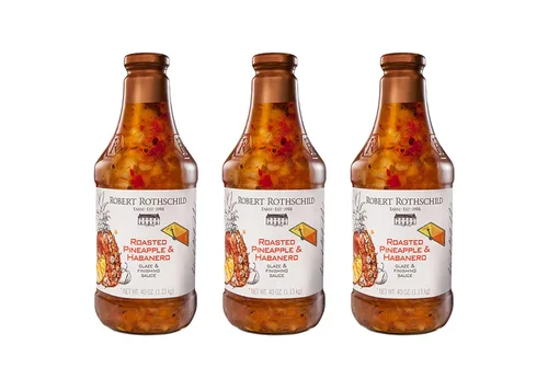 Vista 8 de Salsa de habanero y piña asada Robert Rothschild Farm